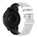 Miniatyrbilde 5 av 5: For Suunto 5 Peak Small Plaid Texture Tofarget silikonklokkerem White Black