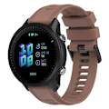 Miniatyrbillede 1 af 4: Til Garmin Forerunner 955 22mm Silikone Twill urbånd Coffee