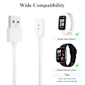 Miniatyrbillede 5 af 5: Oplader til Xiaomi Redmi Watch 3 Hvid Bærepose