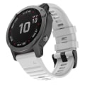 Miniatyrbilde 4 av 5: For Garmin Fenix ​​7x silikonklokkerem White