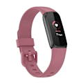 Miniatyrbillede 5 af 5: Til Fitbit Luxe Silicone Color Buckle Watch Band Pink
