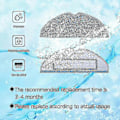Miniatyrbilde 3 av 3: 10 stk moppeputer for Xiaomi Roborock S7 T7s T7 Plus mikrofiberpute