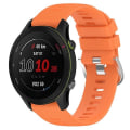 Miniatyrbilde 1 av 5: For Garminactive S 18 mm ensfarget silikonklokkerem Orange