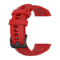 Miniatyrbillede 2 af 5: Til Garmin Instinct 2s ensfarvet silikone sportsurrem Red