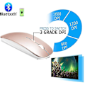 Pikkukuva 3 / 4: Langaton Bluetooth -hiiri Macbook Pro/macbook Airille/ipad/laptop/imac/pc Rose Gold