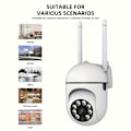 Pikkukuva 3 / 5: Langaton kamera 1080P Full HD Yönäkö Turvakamera Langaton WiFi