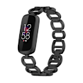Miniatyrbillede 2 af 5: Til Fitbit Luxe Special Edition metalarmbåndsurbånd Black