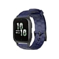 Pikkukuva 1 / 4: Garmin Forerunner Sq2 20 mm:n jalkapallokuvioinen, yksivärinen, tummansininen silikoniranneke