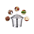 Miniatyrbillede 5 af 5: Rustfrit stål Infuser Si Mesh Te Filter Ske Locking Spice Ball