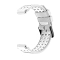 Miniatyrbillede 3 af 4: Rem til Garmin Approach S20 Monokrom Ur - Til Garmin Approach S20 Silikone Erstatning Fashion Håndled Til Garmin white