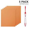 Pikkukuva 1 / 5: Grill Mat Set Of 5 Non Stick Bbq Mats Reusable
