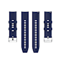 Miniatyrbillede 3 af 5: Silikoneurrem til Huawei Watch Gt 3 42mm Midnight Blue