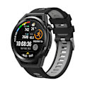 Miniatyrbilde 5 av 5: Silikonrem for Huawei Watch GT 3 42mm 1 Black Grey