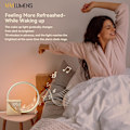 Miniatyrbilde 2 av 5: Sunrise Vekkerklokke for Tungsovere Voksne, Vekke-lys, Søvnhjelp 10 Hvit Støy Lydmaskiner med 30/60/90 Timer, 3 Nivåer Dimbar Berøring