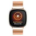Pikkukuva 3 / 5: Fitbit Versa 3 / Sense Universal Butterfly watch Rose Gold