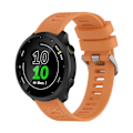 Miniatyrbillede 3 af 5: Til Garmin Forerunner 158 / 55 Twill silikone urrem Orange