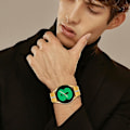 Miniatyrbillede 5 af 5: Til Huawei Watch 2/Watch GT 2 42mm/Watch GT 3 42mm Rustfrit stål urrem Stilet håndled - Multicolor Style C