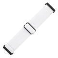 Miniatyrbilde 3 av 5: For Fitbit Versa 4 / Sense 2 Universal Wave Nylon Watch Band White