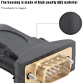 Miniatyrbild 3 av 5: USB till RS232-adapter med chipset, USB till DB9 seriell omvandlare USB male to DB9 male