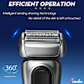Miniatyrbilde 4 av 5: 2-pakning 83M - Hovedbarbermaskin for Braun Series 8 Reservedeler 8370cc 8350s 8320s 8325s 8340s - Barbermaskin Reservedeler Barberblader Folie 2 Pack 83M