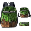 Minecraft Primary og Secondary School Tasker Minecraft Game Perifer rygsæk O