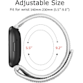 Miniatyrbilde 5 av 5: 2 Remmer til Fitbit Versa 3 - Myke Justerbare Erstatningsarmbånd