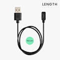 Miniatyrbillede 3 af 5: Oplader til Xiaomi Mi Band 7 Pro/Poco Watch Etui (Sort)