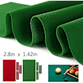 Miniatyrbillede 4 af 5: Kvalitets poolbord Billarddug Poolbord Filt Passer Standard 9 fods bord til indendørs Billard Billarddug tilbehør Green