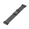 Miniatyrbilde 3 av 4: For Garmin Fenix ​​5s klokkerem i rustfritt stål Black