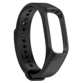 Miniatyrbillede 2 af 5: Til Oppo Band Vitality Edition Vandtæt svedtæt ensfarvet urrem Black