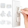Miniatyrbillede 1 af 5: 52-pak babysikringsstik, børnesikkert sikkerhedsstik