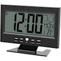 Miniatyrbild 2 av 5: Väckarklocka Digital Väckarklocka Skrivbordsklocka Svart