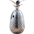 Miniatyrbillede 1 af 4: Ananas isspand med låg Drikkespand Metal rustfri stål isspand, cocktailtilbehør til drinks, 550 ml (sølv)
