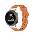 Pikkukuva 5 / 5: Garmin Forerunner 45 / 45s / Swim 2 Universal Nylon Canvas watch Orange