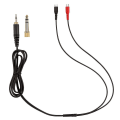 Miniatyrbild 3 av 3: Ersättningsljudkabel kompatibel med Sennheiser Hd25 Hd25-1 Hd265 Hd535 Hd545 Hd560 Hd565 Hd580 Hd600 Hd650 hörlurar - bly 1/4 adapter