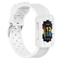 Miniatyrbilde 1 av 2: For Fitbit Charge 5 Silikon integrert klokkerem White