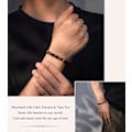 Miniatyrbillede 2 af 5: Herrearmbånd til kæreste, mand, min mand, soulmate, far, søn, bror