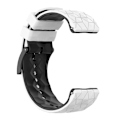 Miniatyrbilde 3 av 5: For Suunto 9 tofarget silikonklokkerem White Black