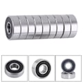 Pikkukuva 5 / 5: 10 kpl/setti 608 2Rs kuulalaakerit Abec-11 8X22X7 Mm Syvyys