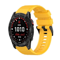 Pikkukuva 1 / 5: Garmin Fenix ​​7x 26 mm vaakasuora pintakuvioinen watch irrotustyökalulla Yellow