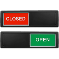 Pikkukuva 2 / 5: Avaa suljettu kyltti, avoimet kyltit Yksityisyyden liukuoven kyltin ilmaisin Silver-open close sign