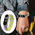 Miniatyrbild 5 av 5: Färgglad rem ersättning för Mi Xiaomi 3 / 4 armband Smartwatch E