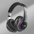 Pikkukuva 4 / 4: Aito langaton Bluetooth-kuulokkeet, taitettavat korvan päälle -kuulokkeet subwooferilla Bluetooth 5.0 - sisäänrakennettu mikrofoni, punainen