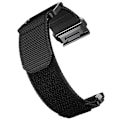 Miniatyrbillede 1 af 5: Til Garmin Fenix ​​6x / 5x 26mm krog-og-løkkebefæstelse nylonurrem Black