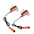 Miniatyrbillede 3 af 5: Lampe til redningsvest Lampe Marine redningsvest Lys Signal Flydende lys Lampe Redningsposition Blinkende lys