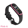 Pikkukuva 1 / 5: Silikonihihna Xiaomi Mi Band 6 7 5 3 4 Lisävarusteet Urheilurannekkeen Vaihtovyö Correa Ranneke Mi Band 7 6 Nfc Ranneke Pink-A Mi band 3 4