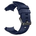 För Suunto Ambit3 Vertical Silicone Watch Band, bredd: 24 mm Dark Blue