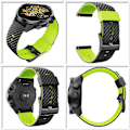 Miniatyrbillede 4 af 5: Til Suunto- 7/9/baro/d5 Diving Soft Silikone Smart Watch Armbåndstilbehør Black
