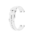 Miniatyrbild 3 av 5: För Garmin Lily Silicone Watch Band White