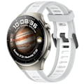 Miniatyrbillede 2 af 5: Silikoneur til Huawei Watch 4 Pro White Grey